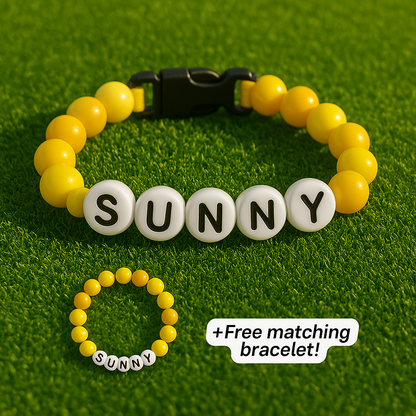 BFF Dog Collar + Free Matching Bracelet